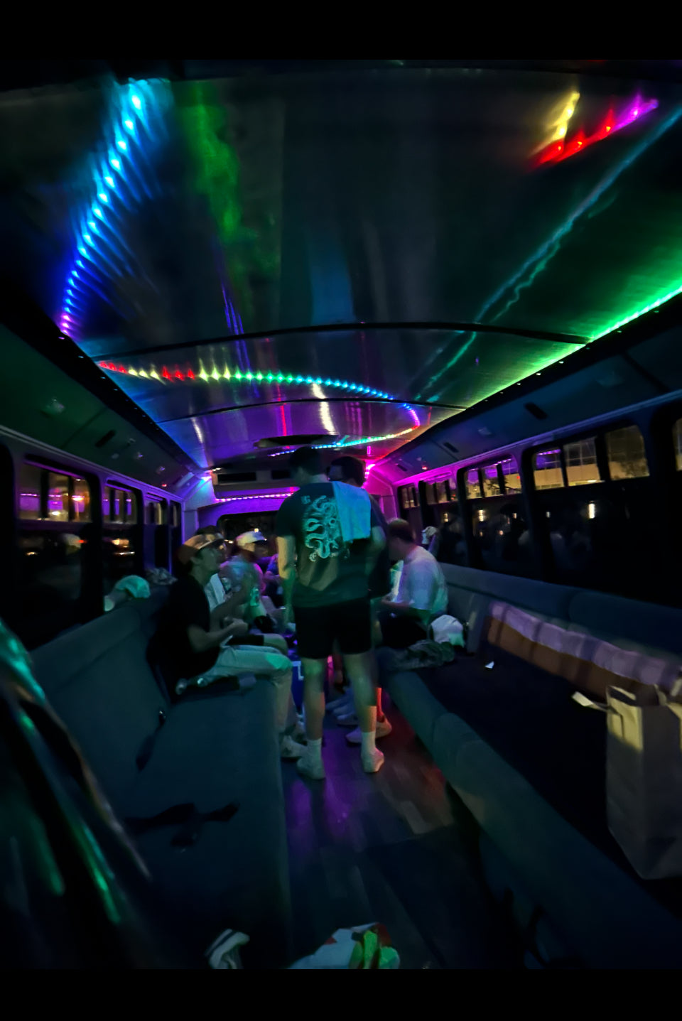 CU Boulder Football Game Party Bus Sprinter Limousine Roundtrip Tailgate