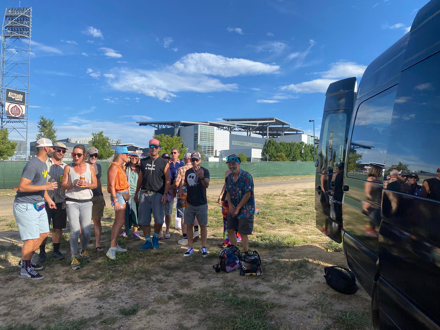 Dick's Sporting Goods Park Party Bus Denver Limousine Car Service