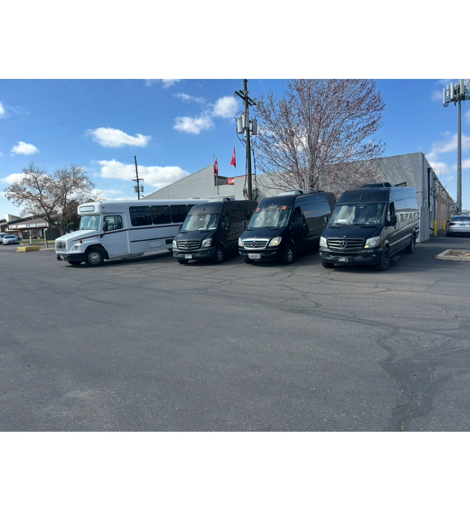 Black SUV tailgate at Red Rocks Amphitheatre – RIDER TO RED ROCKS