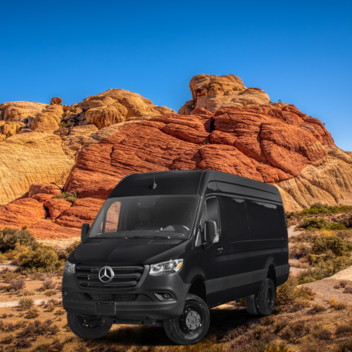 Red Rocks Round Trip Mercedes Sprinter-$700