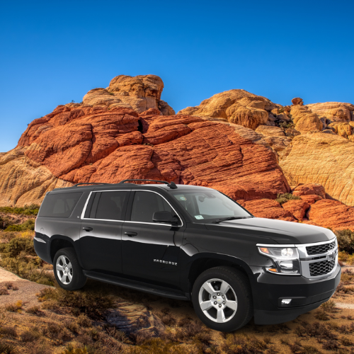 Red Rocks Round Trip Black SUV-$430